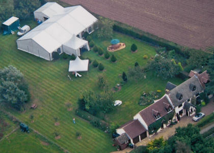 Garden marquees